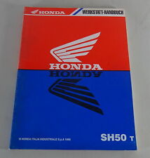 Workshop Manual Honda Scoopy SH 50 T Stand 1996