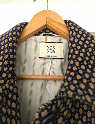 Noa blue - blue/beige, wool
