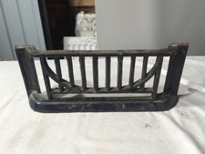 Vintage Black Cast Iron Front