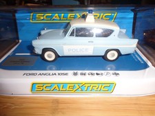 SCALEXTRIC FORD ANGLIA 105E POLICE CAR LIMITED EDITION 24 OF 70 BNIB (CODE 3)