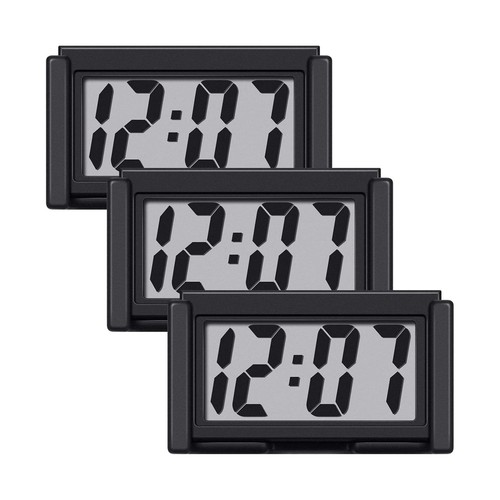 3pc mini digital clock - digital, small