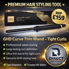 ghd 14mm Thin Curling Wand -