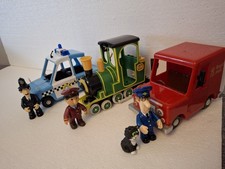 Postman Pat Vehicles Van Greendale Rocket Loco Police Car Pat Jess Ajay PC Selby