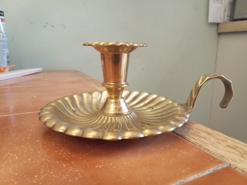 Vintage brass handheld - vintage,