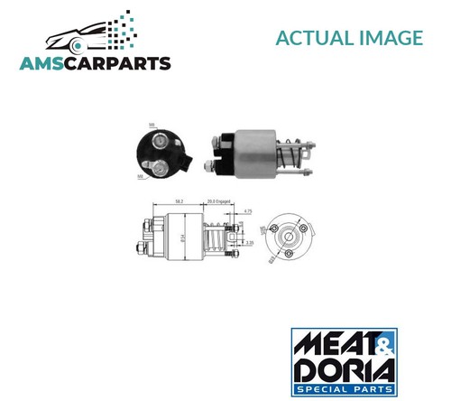 Starter solenoid switch 46101 - starter,