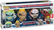 Iron Maiden - FUNKO POP! ROCKS: Iron Maiden - Eddie 4PK Glow in the Dark Box Set