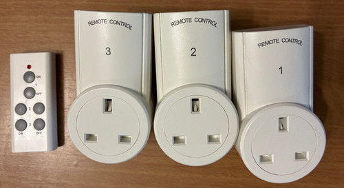 Remote control power socket - control,
