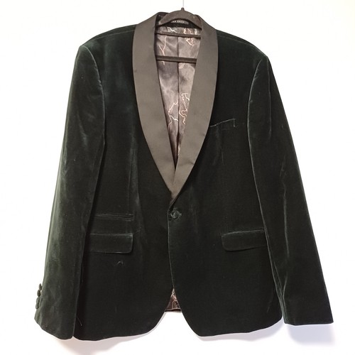 Ted baker green velvet - green, slim