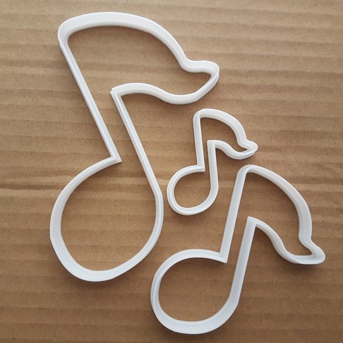 Music note shape - shape, cookie