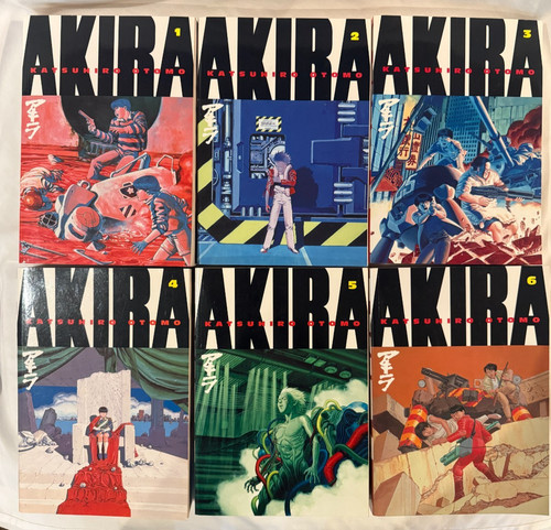 English akira manga volumes - english,