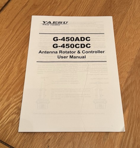 Yaesu 450adc g - g-450adc, g-450cdc