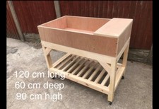 Tortoise table with a stand. bespoke items available.