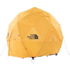 THE NORTH FACE Geodome 4 Tent Outdoor Camp Gear Saffron Yellow Color NV21800