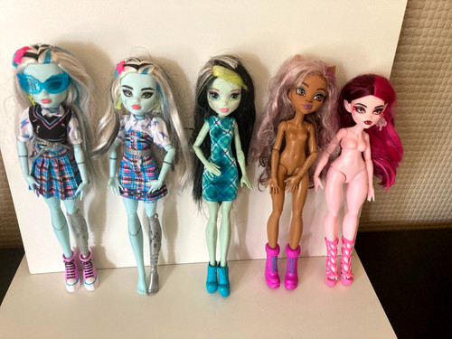 Monster high dolls bundle - dolls, 5