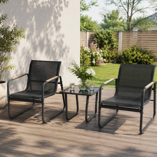 Rattan garden furniture - garden,