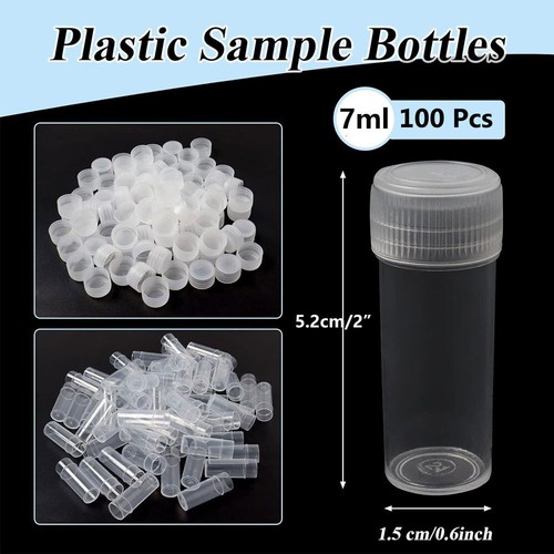 100pcs clear mini - 100pcs,