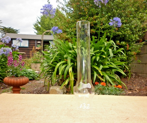 Clear glass small - glass, bulge