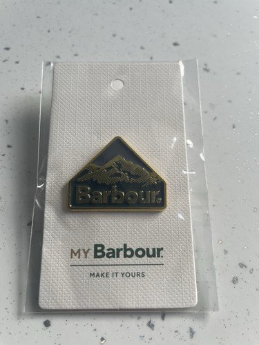 Barbour pin badge - barbour,