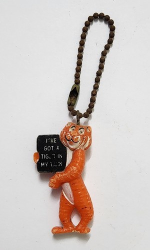 Esso tiger vintage keychain - tiger,