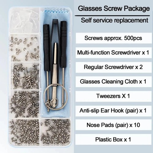 Eyeglasses repair kit - eyeglasses,