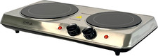 Oypla 2000W Ceramic Portable Infrared Electric Double Hot Plate Hob