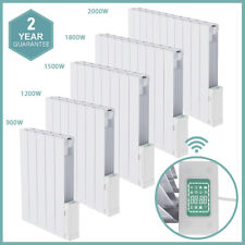 Oil Filled Electric Radiator Wall Mounted Portable Heater Thermostat WIFI Timer