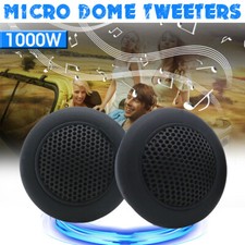 2Pcs 1000W Car Round Speaker