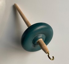 DROP SPINDLE Wooden  Wool