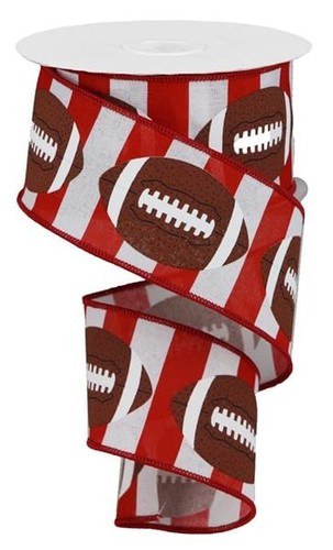 Crimson white striped - crimson,