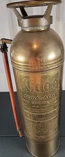 ANTIQUE KIDDE SODA ACID BRASS