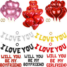 Valentine Balloons Heart Foil