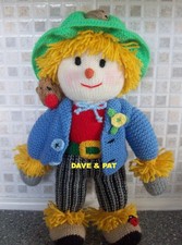 NEW HAND KNITTED SAM SCARECROW DOLL TOY JEAN GREENHOWE DESIGN CHRISTMAS GIFT?