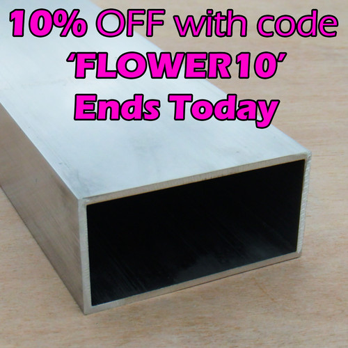 4x2 aluminium box section - 4x2 aluminium,
