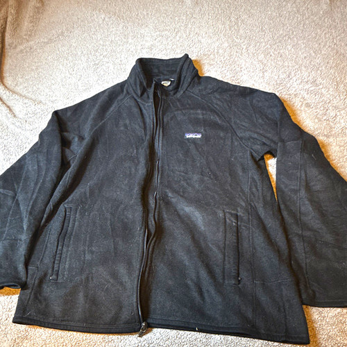 Patagonia men black full - men's, full-zip