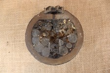 Civil War Split Cannon Ball Measures 4.5"  EB 3393