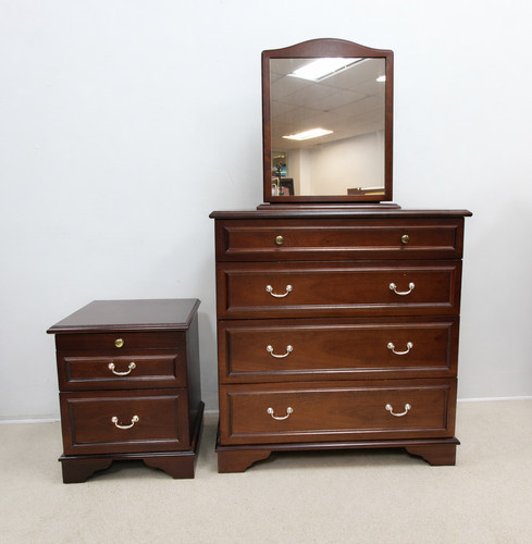 Stag dressing table with