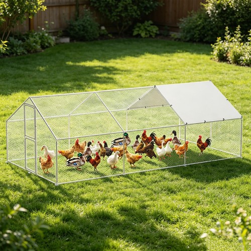 Metal chicken coop - metal,