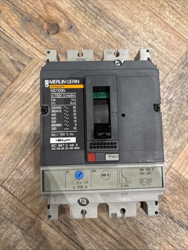 Merlin gerin mccb 100 amp - merlin,