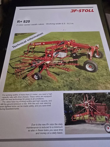 Stoll rake tractor - stoll,