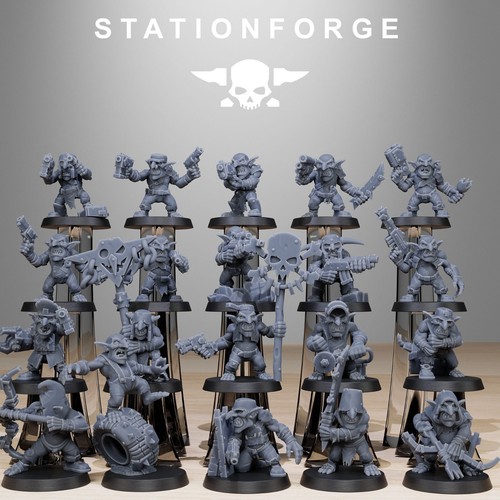 The goblin infantry - goblin,