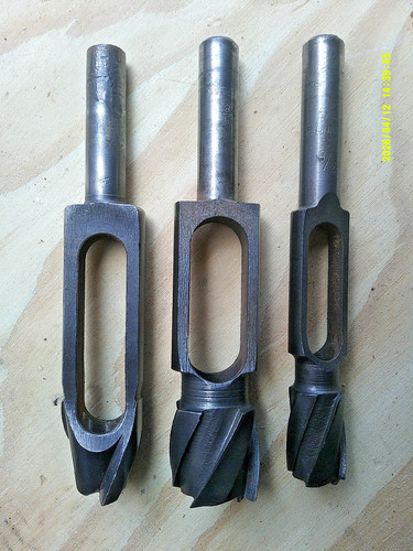 Mortice machine plug cutters - machine,