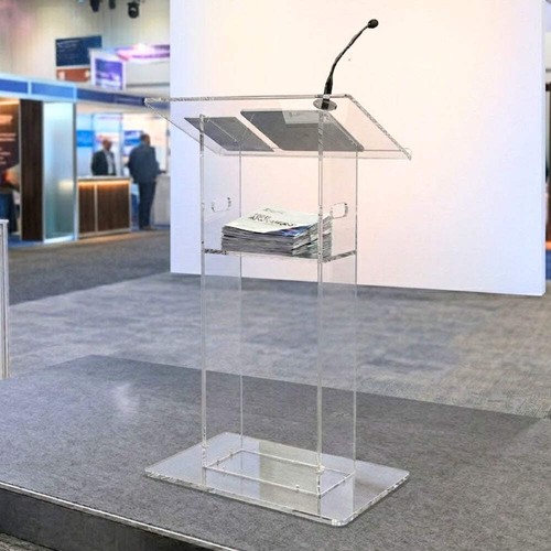 Clear acrylic floor standing - acrylic,
