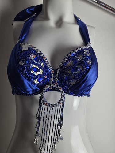 Sequin belly dance bra top - belly,