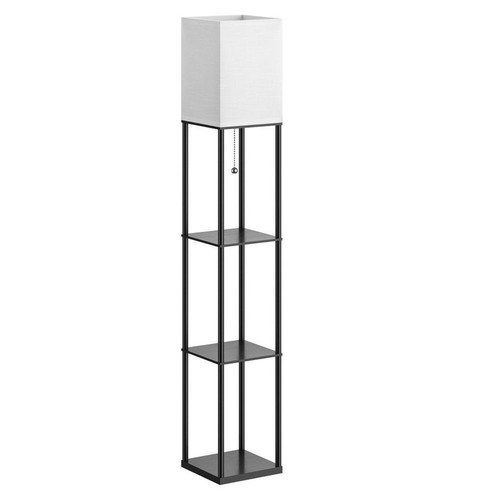 Led shelf floor lamp dimmable - shelf,
