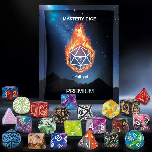 Mystery dice blind - dice, bag