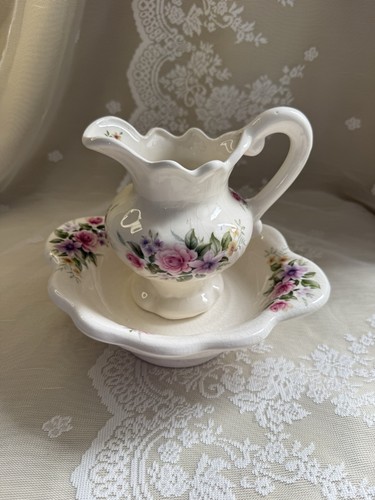 Vintage s ceramic pitcher - vintage, d