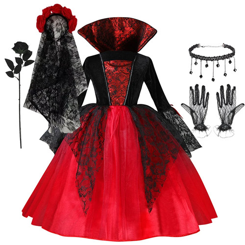 Halloween girl cosplay vampire - girl,