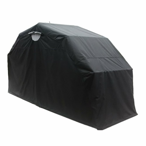 Outside bike barn - outside,