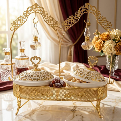 Double ceramic chafing - ceramic,