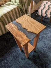 Epoxy resin table side - resin,